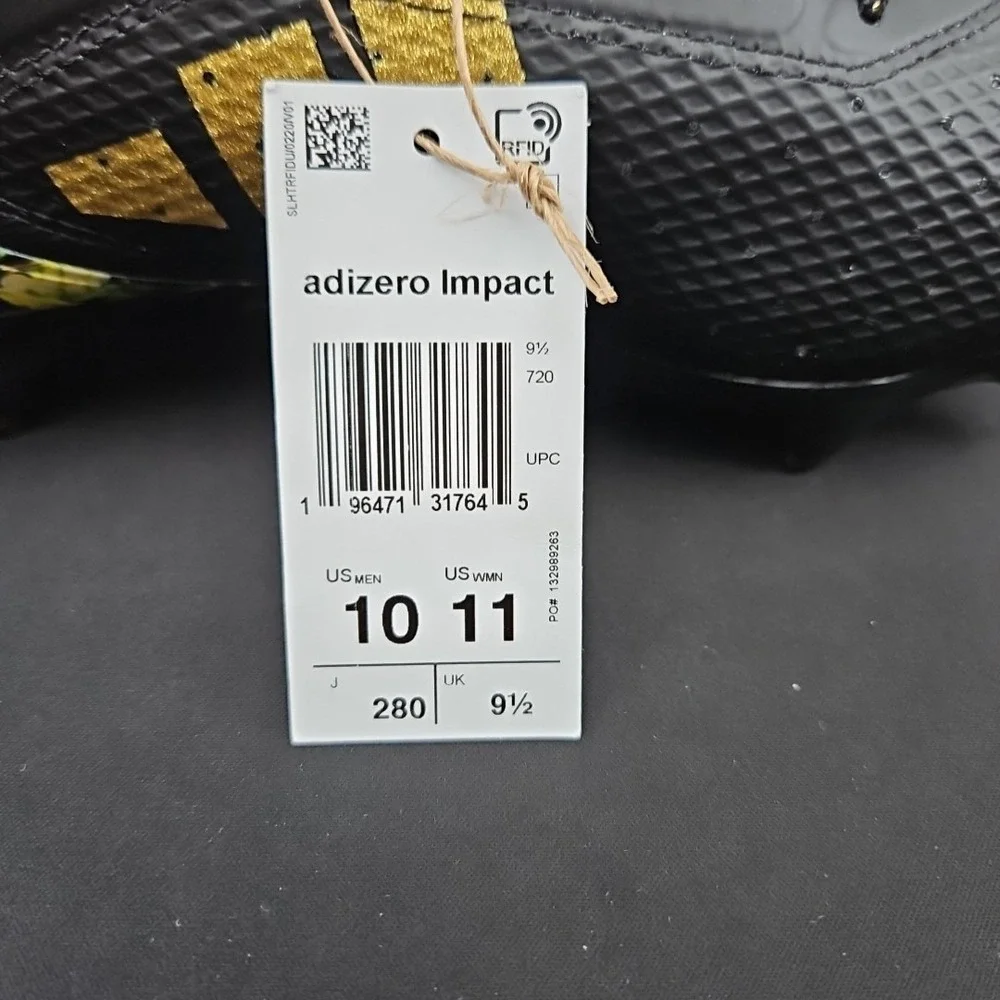 Adidas Adizero Impact Speed Coronation Football Cleats Men's Size 10 IG5908‎ New